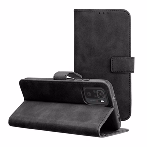 TENDER knygos tipo dėklas telefonui XIAOMI Redmi Note 10 / 10S juodas