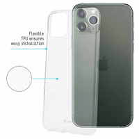 Crong Crystal Slim Cover - iPhone 11 Pro dėklas (Clear)