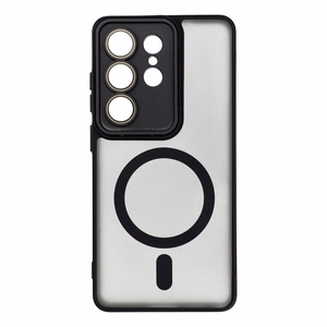 VARIETE MAG COVER Dėklas telefonui, suderinamas su MagSafe, skirtas SAMSUNG S26 Ultra juodas