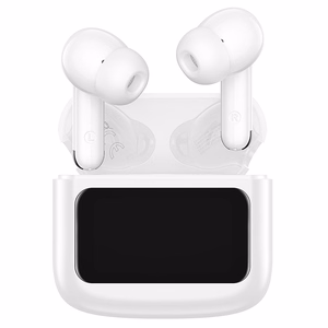 Ultra Clear 1 mm dėklas Wireless headphones Hoco EQ14, skaidrus