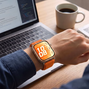 Tech-Protect Nylon Pro Strap for Huawei Watch Fit 3/4/4 Pro/5/5 Pro - Orange