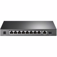 TP-Link TL-SG1210P Ne-valdomas Gigabit Ethernet (10/100/1000) Maitinimas per Eternetą (PoE) Pilka