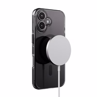Crong Clear MAG Pro - iPhone 16 MagSafe dėklas (juodas)