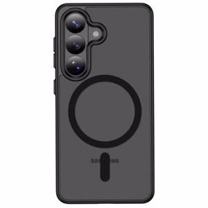Dėklas Reach Matte MagSafe Samsung S947 S26 Edge juodas