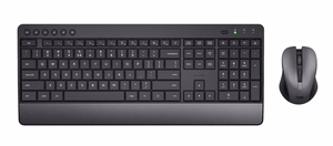 Trust Trezo klaviatūra Pelė įskaityta Universalus Radijo dažnio belaidė QWERTY Anglų (JAV) Juoda