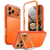 Supcase IBLSN Ares Flip MagSafe dėklas iPhone 17 Pro Max oranžinis