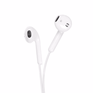 Kabelinės ausinės Lightning Forcell F-Audio HR-ME25 baltos