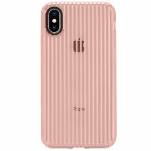 Incase Protective Guard dėklas, skirtas iPhone XS / X, rausvo aukso spalvos