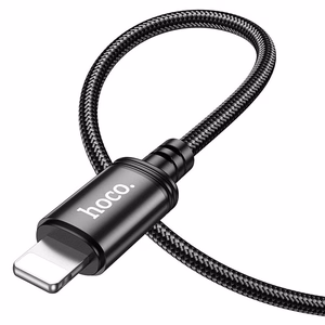 Kabelis USB-A į Lightning Hoco 2,4A 3 m X91 juodas