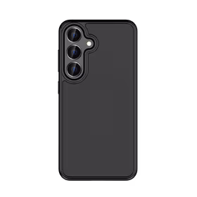 Rock Guard Touch Matte Series dėklas telefonui Samsung Galaxy S25 juodas