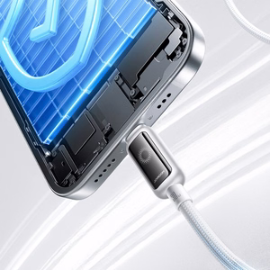 USB kabelis Joyroom S-A55 USB-C to Lightning 30W 1.2m baltas