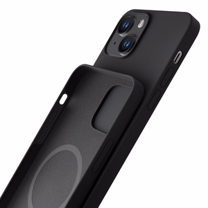 3mk HARDY Silikoninis MagCase skirtas iPhone 14 Plus - pilkas