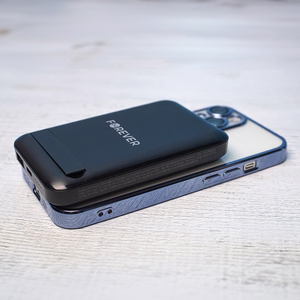 "Forever" belaidis maitinimo bankas MATB-100 PD QC 22,5W 10000 mAh magnetinis juodas