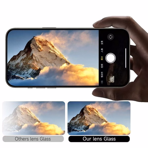 Tel Protect Titanium Lens 99% AR skaidrūs grūdinti apsauginiai stiklai Apple iPhone 18 Pro / 18 Pro Max kameros lęšiams (3 vnt.)