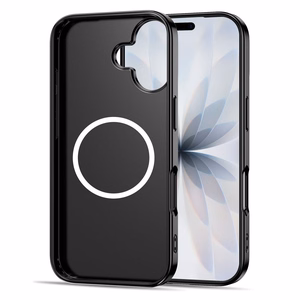 Tech-Protect Lamano Magnetinis dėklas telefonui iPhone 16 - juodas ir raudonas