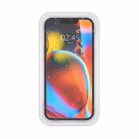 Spigen ALM Glass FC Tempered Glass iPhone 13 / 13 Pro / 14 / 16e - juodas 2 vnt.