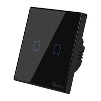 Touch light switch WiFi + RF 433 Sonoff T3 EU TX (2-channel)