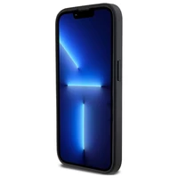 DKNY Paprastas logotipas Magnetinis dėklas telefonui iPhone 15 Pro - juodas