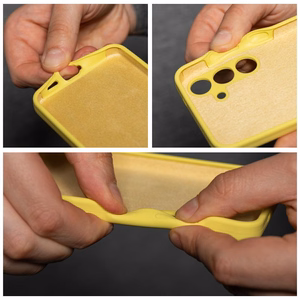 Silikoninis dėklas 2mm XIAOMI REDMI 15C citrininis