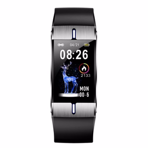 Išmanioji fitneso juosta FW34 sidabro spalvos