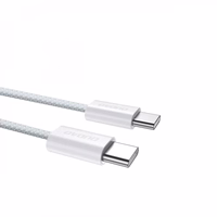 USB laidas Dudao "L6C" pilkas "Type-C / Type-C" 200cm (iki 60W)