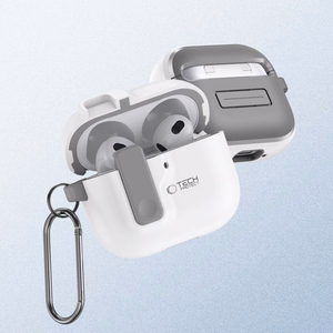 Tech-Protect plonas kablio dėklas AirPods 4 - baltas