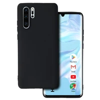 Matinis galinis dėklas telefonui HUAWEI P30 PRO juodas