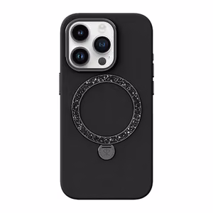 Joyroom PN-15L4 чехол Dancing Circle для iPhone 15 Pro Max (чёрный)