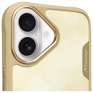 Nimmy Didelės akys augintinis 2.0 Katės dėklas telefonui iPhone 16 - žalias