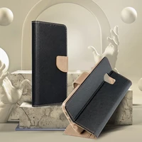 FANCY Book case for SAMSUNG A57 black / gold
