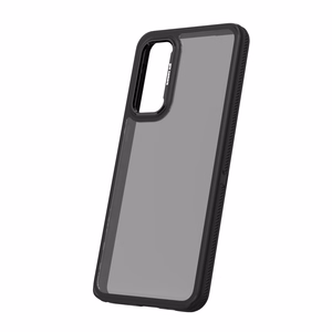 Crystal Black dėklas telefonui Samsung Galaxy M55 5G juodas