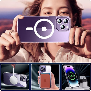 Tech-Protect FlexAir Hybrid Magnetinis dėklas Samsung Galaxy S24 - Skaidrus