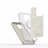 Tech-Protect silikoninis PU MagSafe dėklas iPhone 16 Pro (m) - smėlinas