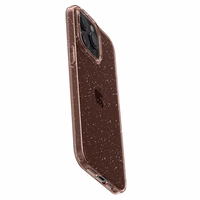 Spigen Liquid Crystal Glitter dėklas telefonui iPhone 15 Pro Max - rožinis/skaidrus