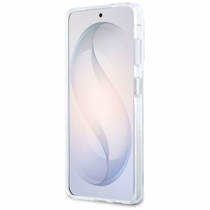 BMW IML Shockproof Metal Logo MagSafe Dėklas for Samsung Galaxy S26 - skaidrus