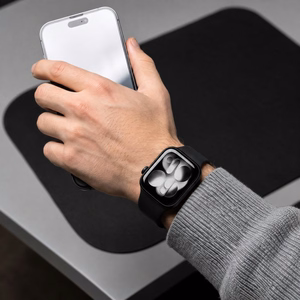 Tech-Protect silikoninis dirželis Apple Watch 44 / 45 / 46 / 49 mm, juodas
