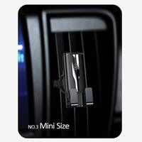 USAMS Laikiklis ventiliacijos grotelėms Gravity juodas ZJ058ZJ01 (US-ZJ058)