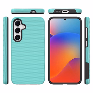 Dėklas Perfectionists Triangle Case Samsung S926 S24 Plus/S936 S25 Plus žalias