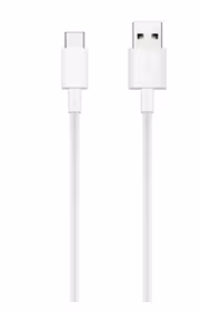 USB kabelis ORG Huawei AP71 SuperCharge 5A type-C baltas (1M)