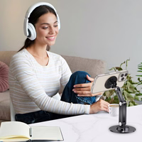 Tech-Protect DPT100 magnetinis MagSafe stalinio telefono laikiklis - juodas