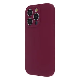 Minkštas liesti Mag dėklas iPhone 12 6,1" bordo