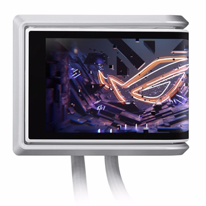 Asus ROG RYUO IV 360 ARGB - viskas viename vandens aušintuvas, 12 cm (baltas)