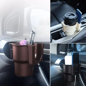 Automobilinis laikiklis 2in1, kavos spalvos