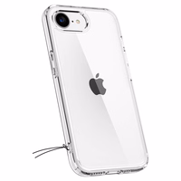 Spigen Ultra Hybrid iPhone 16e dėklas - skaidrus