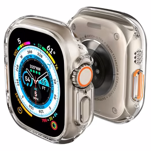 Spigen Thin Fit чехол для Apple Watch Ultra 1 / 2 / 3 (49 mm) - прозрачный