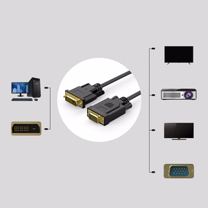 Orico XD-DITV DVI 24+1–VGA, Full HD laidas, 5 m – juodas