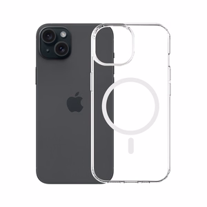 "3mk Armor Magcase" dėklas "iPhone 15 Plus" - skaidrus