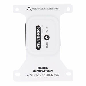 5D Mr. Monkey Apsauginis stiklas - Apple Watch 10/11 42MM juodas (Strong HD)