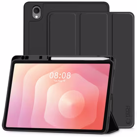 Tech-Protect SmartCase Pen dėklas planšetei Samsung Galaxy Tab S11 11.0 X730 / X736 - juodas