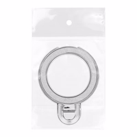 Telefono stovas CIRCLE GLITTER – lipnus – sidabrinis